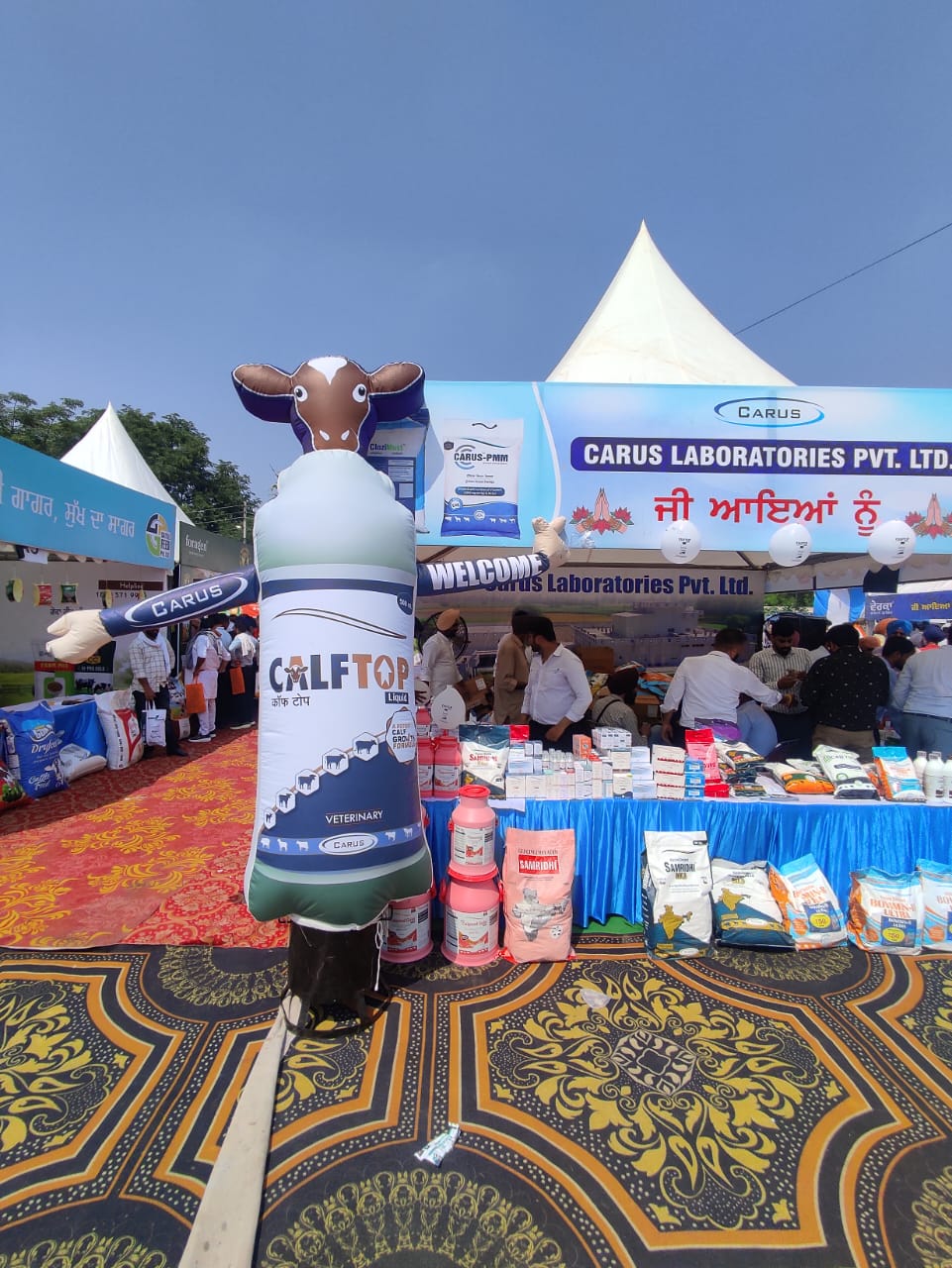 Calftop Stall at Pashupalan Mela Ludhiana