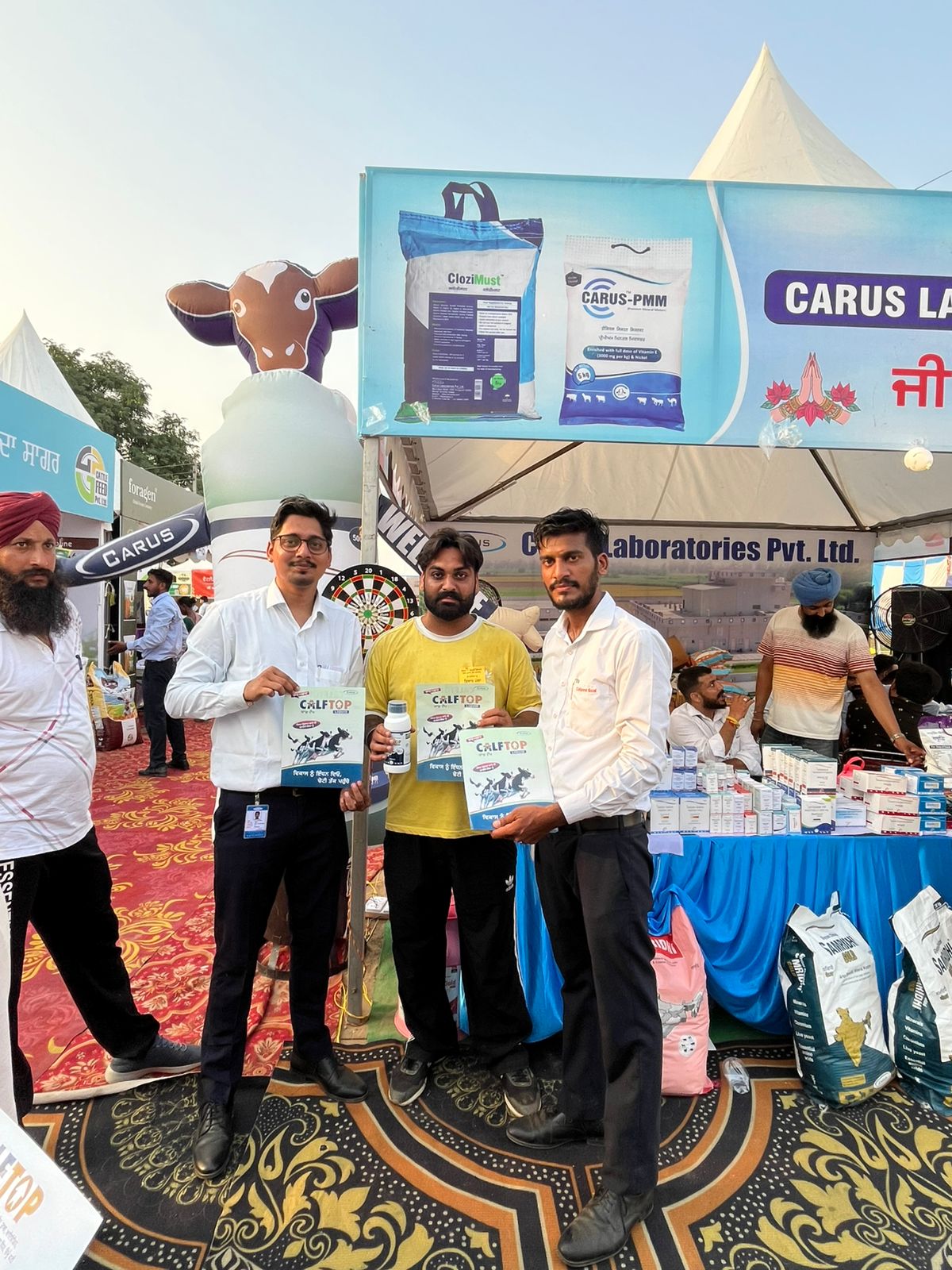 Calftop Stall at Pashupalan Mela Ludhiana